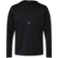 Custom Mens Lightweight Quarter-Zip Hooded Pullover Black
