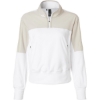 Custom Womens Fleece Quarter-Zip Pullover Alumina
