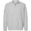 Custom Mens Stretch Woven Half-Zip Pullover Grey One