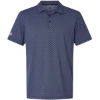 Custom Mens 4-Way Stretch Printed Polo Collegiate Navy