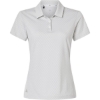Custom Womens 4-Way Stretch Printed Polo White