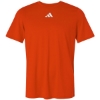 Custom Mens Pregame T-Shirt Collegiate Orange/ White