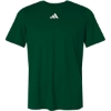 Custom Mens Pregame T-Shirt Dark Green/ White