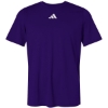 Custom Mens Pregame T-Shirt Team Collegiate Purple/ White