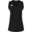 Custom Womens Quickset V-Neck Sleeveless Jersey Black/ White