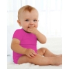 Custom Infant Baby Essential Bodysuit Fuchsia