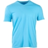 Custom Mens High V-Neck T-Shirt Pacific Blue