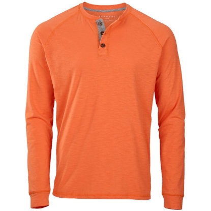 Custom Unisex Henley Long Sleeve T-Shirt Mandarin