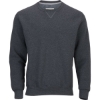 Custom Mens Fleece Crewneck Sweatshirt Charcoal Heather