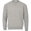 Custom Mens Fleece Crewneck Sweatshirt Oxford Heather