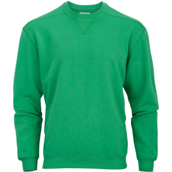 Custom Mens Fleece Crewneck Sweatshirt Shamrock