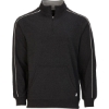 Custom Mens French Terry Quarter-Zip Pullover Charcoal Heather