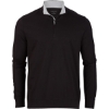 Custom Mens Alumni Quarter-Zip Pullover Black