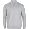 Custom Mens Alumni Quarter-Zip Pullover Oxford Heather