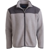 Custom Mens Everest Peak Fleece Jacket Oxford/ Charcoal