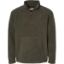 Custom Mens Everest Fleece Quarter-Zip Pullover Olive