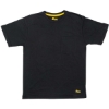 Custom Mens Lightweight Performance Pocket T-Shirt Black