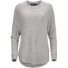 Custom Womens Cuddle Oversize Pullover Sweater Oxford Heather