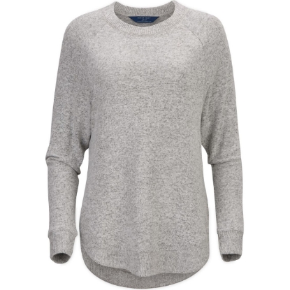 Custom Womens Cuddle Oversize Pullover Sweater Oxford Heather