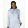 Custom Womens Cuddle Fleece Hooded Sweatshirt Sky Blue Heather