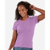Custom Womens V-Neck T-Shirt Lavender