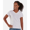 Custom Womens V-Neck T-Shirt White