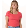 Custom Womens Baby Rib T-Shirt Paradise