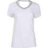 Custom Womens Bella Crossback T-Shirt White/ Oxford