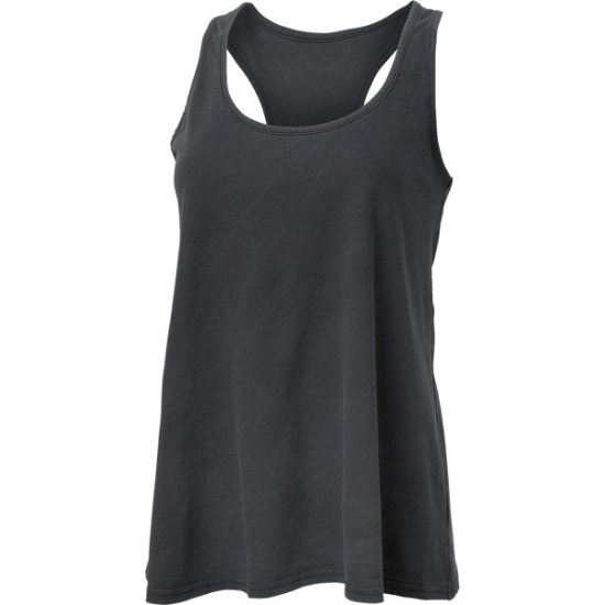 Custom Womens Charm Tank Top Black