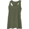 Custom Womens Charm Tank Top Olive