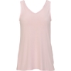 Custom Womens Bamboo V-Neck Tank Top Pink Serenity