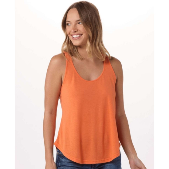 Custom Womens Twistback Tank Top Mandarin