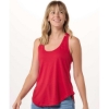Custom Womens Twistback Tank Top True Red