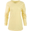 Custom Womens Pom Pom Long Sleeve Jersey T-Shirt Daffodil