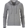 Custom Womens Dream Fleece Full-Zip Hooded Sweatshirt Oxford Heather