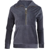 Custom Womens Manchester Corded Quarter-Zip Pullover Castlerock