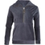 Custom Womens Manchester Corded Quarter-Zip Pullover Castlerock
