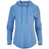 Custom Womens Dream Fleece Hooded Sweatshirt Blue Heather