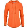 Custom Womens Dream Fleece Hooded Sweatshirt Mandarin Heather