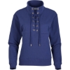 Custom Womens Lace Up Pullover Navy
