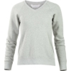 Custom Womens Travel V-Neck Pullover Oxford Heather