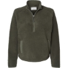 Custom Womens Everest Half-Zip Pullover Olive