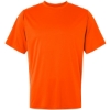 Custom Unisex Capital Performance T-Shirt Safety Orange