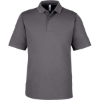 Custom Mens Market Snag Protect Mesh Polo Carbon