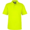 Custom Mens Market Snag Protect Mesh Polo Safety Yellow