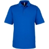 Custom Mens Market Snag Protect Mesh Polo True Royal