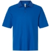 Custom Mens Tall Resolve CVC Performance Pique Polo True Royal