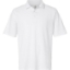 Custom Mens Tall Resolve CVC Performance Pique Polo White