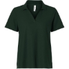 Custom Womens Resolve CVC Performance Pique Polo Forest