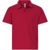 Custom Youth Resolve CVC Performance Pique Polo Classic Red